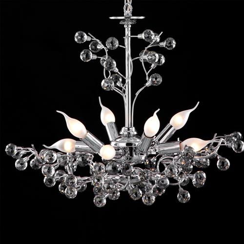 لوستر پرنس سایز سه 8 لامپ عالیجناب